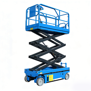 Piattaforma Elevatrice a Forbice Semovente 8m 10m 12m CE ISO, Elevatore Idraulico Monoposto per Pulizie Domestiche - Product Image 3