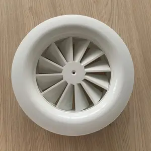 200mm 250mm Swirling Round Diffuser,315mm 400mm Air Window Vents Swirl Diffuser Cad Block