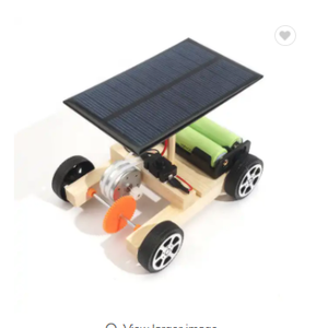 卸売7-12年スチームSTEM DIY学習玩具木製学校キッズ科学プロジェクトソーラーパネル付き電動ソーラーカー - Product Image 4