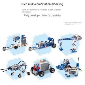 Programmable Robot <b>Building</b> Blocks 9686 Educational <b>Model</b> Toy STEM Kit for Ages 6+ BLOCKMOC - Product Image 2