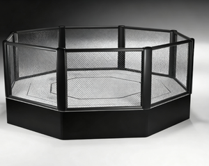 Ring de compétition de boxe <span class=keywords><strong>libre</strong></span> MMA en acier réglable et surélevé, forme hexagonale - Product Image 4