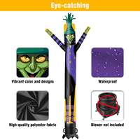 Gonflable Wacky Wave Dancer Tube Homme pour les Grandes Promotions Publicitaires Thème d'Halloween Produit Air Dancer (Souffleur Non Inclus)
