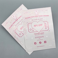Flyers d'impression de logo personnalisé de haute qualité A5 A6 130gms papier imprimé affiche couleur publicité Flyer affiche Double face