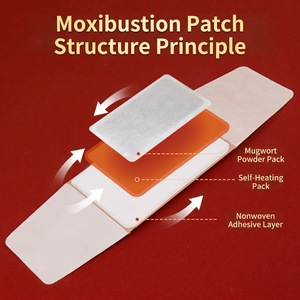 Patch chauffant auto-activant à l'armoise pour l'abdomen, le cou, le genou et la taille - Product Image 2