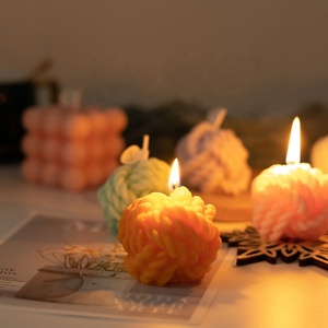 <span class=keywords><strong>Bougie</strong></span> artisanale à <span class=keywords><strong>la</strong></span> cire de soja écologique avec logo personnalisé, parfum dessert, bougies parfumées artisanales, combustion longue durée - Product Image 1