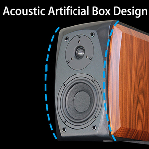 Thụ động bằng gỗ Kệ sách để sử dụng nhà Hifi máy tính loa với ống amp rạp hát tại nhà hệ thống âm thanh - Product Image 3