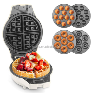 Aifa 5 en 1 Mini <span class=keywords><strong>Gaufrier</strong></span> Détachable Pour <span class=keywords><strong>Petit</strong></span> Donut <span class=keywords><strong>Forme</strong></span> de <span class=keywords><strong>Coeur</strong></span> Gaufre Pancake Gingerbread Man Christmas Promotion Limitée - Product Image 3