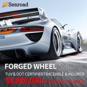 Rines Monobloque Forjados de Aleación Plateados de 17, 18, 19 y 20 Pulgadas, 5x114.3, Rines Personalizados para <span class=keywords><strong>Chevy</strong></span>, Mustang, BMW, Mercedes, Audi, Porsche - Product Image 6