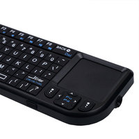 Keyboard Mini nirkabel 2.4G, Keyboard pad profesional dan fungsi Multimedia, Keyboard Mini nirkabel untuk presentasi mengajar kontrol konferensi