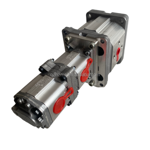 Pompe tandem originale Marzocchi ALP KL1P |   Pompe hydraulique à engrenages multiples d'origine <span class=keywords><strong>italienne</strong></span> |   Double pompe ALP2+KL1P 100% neuve - Product Image 2