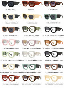 แว่นสายตากรอบหนาใสเลนส์กรองแสงสีฟ้าแว่นกันแดดวินเทจแฟชั่นหรูหราสำหรับผู้หญิงผู้ชาย - Product Image 5