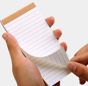 Cahier de liste de contrôle à grille portable en papier kraft créatif Design déchirable pour l'école et la promotion - Product Image 4