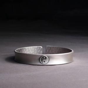 Bracelet Électroplaqué Yin-<span class=keywords><strong>Yang</strong></span> Poisson <span class=keywords><strong>Tai</strong></span> <span class=keywords><strong>Chi</strong></span> Huit Trigrammes Tendance Nationale Personnalisé Rétro Bijoux Ajoureurs Fabrication Sur Mesure - Product Image 4