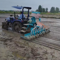 Semoir direct pour riz, économie de temps et de moyens, taux de germination élevé, sans pépinière ni repiquage