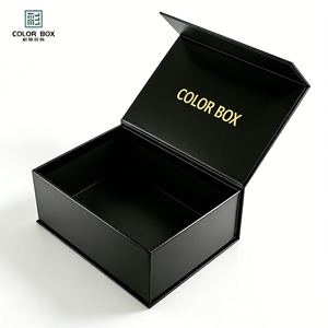<span class=keywords><strong>Cajas</strong></span> de Papel de Lujo Rígidas a Medida con Cierre Magnético, Logotipo Personalizado, Reutilizables, con Asa de Cartón Brillante Cortada con Láser - Product Image 5