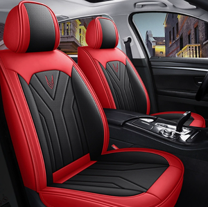 5-<strong>Seats</strong> Luxury Sports <strong>Car</strong> <strong>Seat</strong> Cover Breathable PU Leather PVC Universal <strong>Wrap</strong> <strong>for</strong> All Models Four Seasons Wear-Resistant Modern - Product Image 1