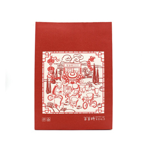 Imballaggio togliere colazione marrone sacchetto di carta kraft sacco <span class=keywords><strong>per</strong></span> il cibo - Product Image 4