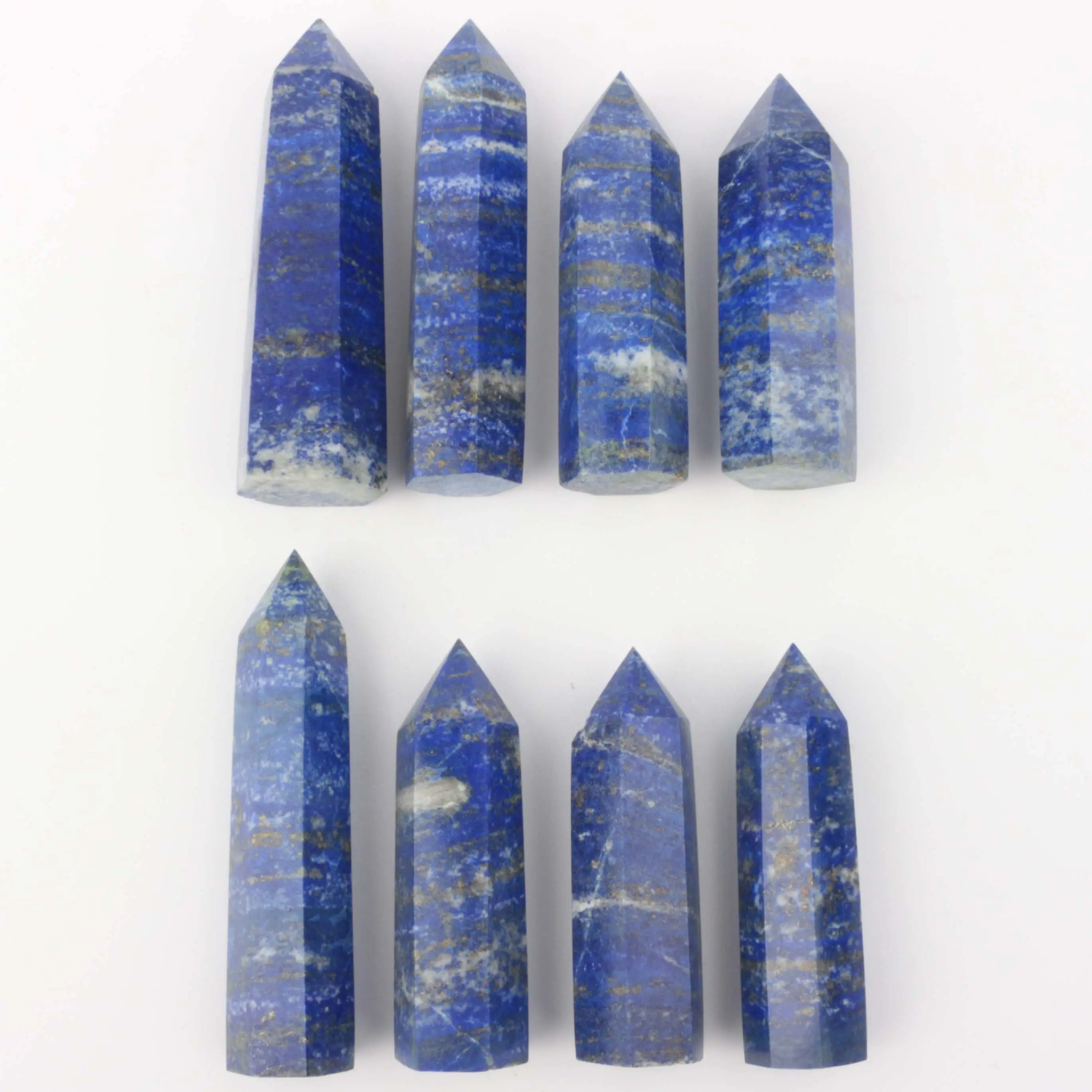 Atacado natural lápis pontos de quartzo varinhas de alta qualidade pontos de cristal torre