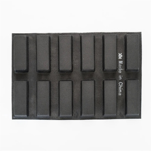 Silicona fibra <span class=keywords><strong>de</strong></span> vidrio 12 pan <span class=keywords><strong>40x60</strong></span> malla pan formas pastel molde resistente al calor molde para hornear Hot Dog Bun <span class=keywords><strong>bandejas</strong></span> para hornear - Product Image 1