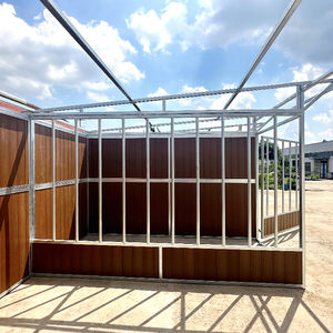 Abri Mobile pour <span class=keywords><strong>Chevaux</strong></span> avec Porte Battante et Panneau Latéral - Product Image 6