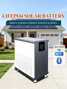 ระบบกักเก็บพลังงานแสงอาทิตย์สำหรับบ้าน 51.2V 30KWH พร้อมแบตเตอรี่ลิเธียมไอรอนฟอสเฟต แบบมีล้อ ใช้งานแบบออฟกริด กันน้ำและกันฝุ่น - Product Image 5