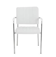 Fauteuil de réception moderne Golden Lion ZM pour salle de réunion, église, consultation, fauteuil visiteur en cuir, chaise de bureau