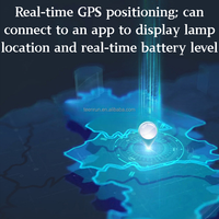 Luz de Emergencia V16 Homologada DGT 2026 con Geolocalización GPS, Luz de Advertencia para Automóvil con Resistencia al Agua IP54 y Visibilidad de 360°
