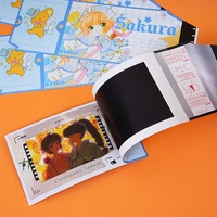 Cartes miniatures instantanées à déchirer et révéler, personnalisées, thème dessin animé et anime, boîtes pour diffusion en direct, en papier, à partir de 14 ans