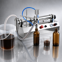 Machine de remplissage semi-automatique pneumatique pour canettes, sacs, pochettes, vinaigre, sauce soja, boissons et autres liquides purs