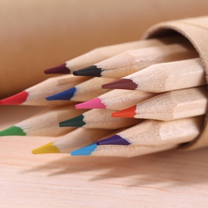 Lápiz de Dibujo de Madera Natural de Forma Hexagonal Multicolor para Artistas y Estudiantes - Product Image 3