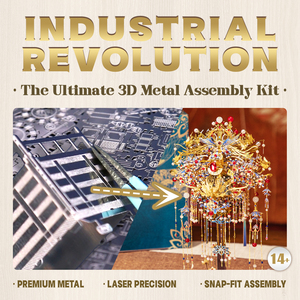 ARTYIMO Drunk Xiao <span class=keywords><strong>Lou</strong></span> Vente en gros de kits de modèles métalliques 3D, jouets de puzzle STEM, cadeaux de musée, décorations, OEM - Product Image 6