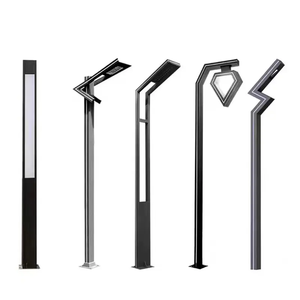 Aluminum LED Ballar Lamp <strong>Poles</strong> for Landscape Street <strong>Lighting</strong> Square Polygonal Gardens Octagonal Design - Product Image 2