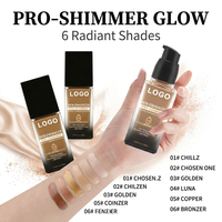 Fond de teint liquide à couvrance totale, imperméable, longue tenue, OEM, maquillage mat pour le visage, logo personnalisé, cosmétiques en gros
