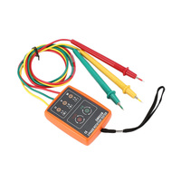 Nouveau SM852B testeur de Rotation de Phase détecteur d'indicateur de Phase numérique Buzzer LED compteur de séquence de Phase testeur de tension 60V ~ 600V AC