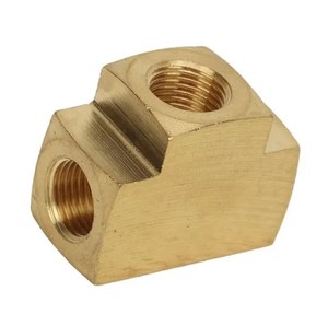 T <span class=keywords><strong>Femelle</strong></span> 8mm hembra T accesorio latón 1/8in rosca conector de tubería de 3 vías para aire agua Gas - Product Image 3