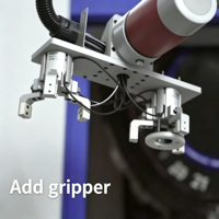Robot de Percepción Visual Inteligente JAKA A12L de 6 Ejes, PLC, Carga Útil de 12 kg, Alcance de 1425 mm, Alta Precisión de 0.03 mm, Programación Gráfica