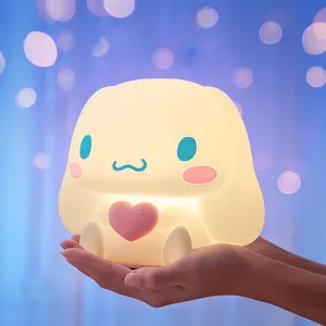 Küre veilleuse anime anime kawaii masa danışma bebek çocuklar için gece lambası cinnamoroll sanrio şarj edilebilir gece lambası lambaları çocuklar