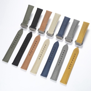 Correa de Reloj de Nailon de Alta Densidad con Cierre Desplegable Premium de 20mm 22mm, Diseño de Hebilla Plegable, Correa Deportiva para Hombre - Product Image 2