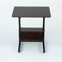 Bureau portable moderne lit avec bureau réglable simple table de chevet avec poulie