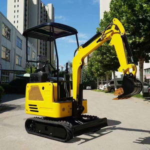 Mini-excavatrice sur chenilles stable R327, profondeur de 1,58 m, pour l'excavation de piscines et le nivellement de terrains - Product Image 1