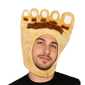 Nouveau Chapeau de Bigfoot au Design Créatif Personnalisable, Costume de Monstre Sasquatch, Cadeaux Drôles et Bizarres pour Halloween et Fêtes Cosplay - Product Image 1