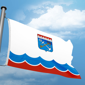 Drapeaux personnalisés pour les activités de l'entreprise, bannières publicitaires, drapeau de l'oblast de Léningrad, drapeaux de 3x5 pieds, sujets fédéraux, Russie - Product Image 2