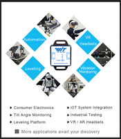 WitMotion WT901C-RS485 – capteur d'inclinaison Modbus, 200Hz, accélération 3 axes + gyroscope + magnétique, capteur d'angle d'inclinaison pour la surveillance géologique