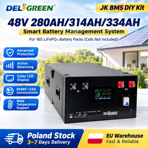 จัดส่งฟรีในสหภาพยุโรป ชุดกล่อง DIY JK BMS 48V 280AH/314AH/334AH ไม่ร<span class=keywords><strong>ว</strong></span>มเซลล์แบตเตอรี่ - Product Image 1