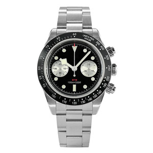 Relojes Cronógrafo Automáticos Multifunción de 40MM con Movimiento Seagull ST1901, Resistentes al Agua 100M, Luminosos, para Hombre - Product Image 2