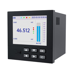 Registrador de Datos sin Papel con Función de Gráficos de Tendencias y Alarma, Registrador de Datos de 16 Canales RS485 - Product Image 2