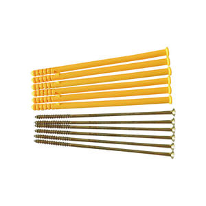 M4 M5 M6 M8 M10 Nylon Matériau Plastique Expansion <span class=keywords><strong>Vis</strong></span> d'ancrage Béton <span class=keywords><strong>Brique</strong></span> Montage mural Fixations murales creuses haute résistance - Product Image 3