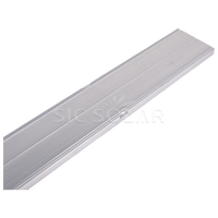 Kit Sambungan Rel Aluminium Surya untuk Pemasangan di Atap, Konektor Rel untuk Sistem Rak Panel Surya PV