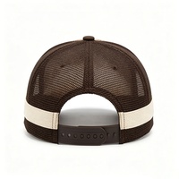 Gorra Trucker Personalizada al por Mayor con Estampado Azteca, Bordado Vintage, Malla Trasera Ajustable, para Verano, Unisex, para Golf y Béisbol