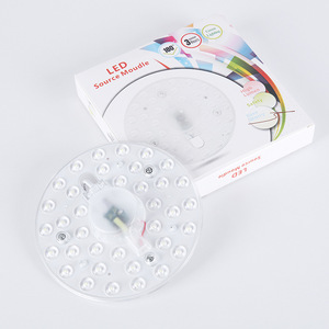 โมดูล LED แบบกลม 6W แสงวอร์มไวท์ 3500K AC 220V สำหรับใช้ภายในอาคาร อายุการใช้งาน 50000 ชม. CRI80 80lm/W 120 สามารถหรี่แสงได้ ใช่ - Product Image 4